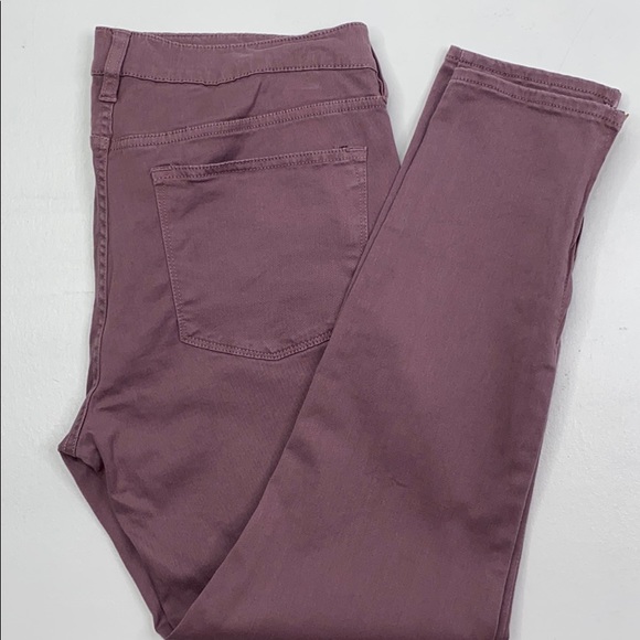 J. Crew Toothpick Ankle Zip  Jeans  32 - Picture 13 of 16